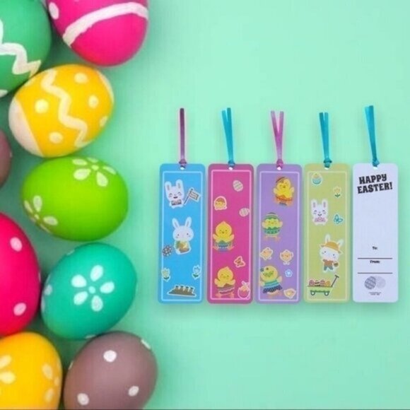 Easter Bookmark Sticker Scenes 12 Pack - Picture 1 of 4